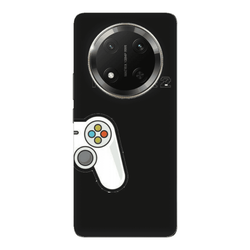 Honor Magic 7 Lite Player 2 Black Colored Silicone TPU Θήκη
